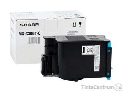 Sharp MX-30GTC ciánkék [6000 oldal] eredeti toner