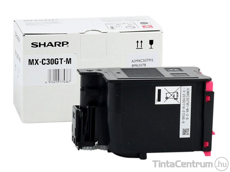 Sharp MX-30GTM magenta [6000 oldal] eredeti toner