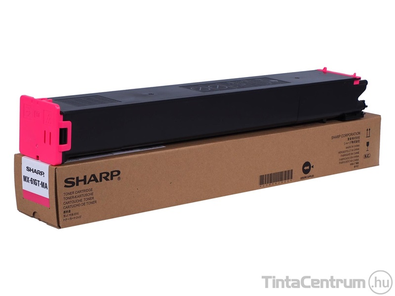 Sharp MX-61GTMA magenta [24000 oldal] eredeti toner