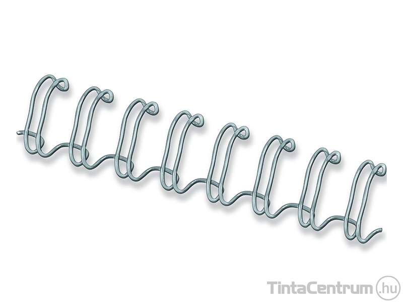 Spirál, fém, 3:1, 10mm, 51-80lap, FELLOWES, ezüst 100db/csomag