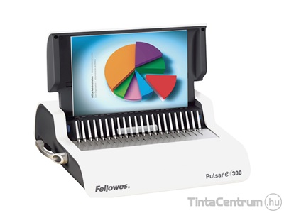 Spirálozógép, műanyag spirálkötéshez, elektromos, 300lap, FELLOWES "Pulsar-E"