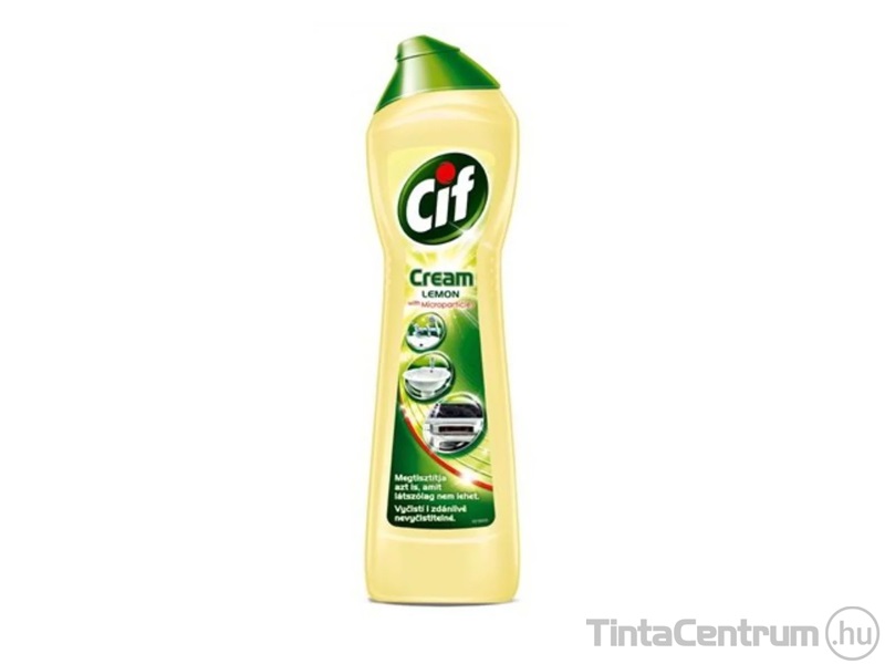 Súrolókrém, 0,25l, CIF "Cream", citrom