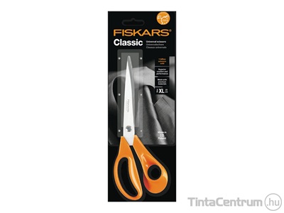 Szabóolló, 25cm, FISKARS "Classic", narancssárga