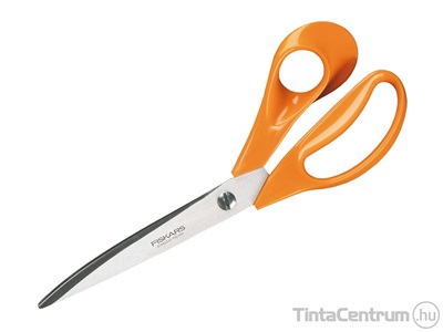 Szabóolló, 25cm, FISKARS "Classic", narancssárga