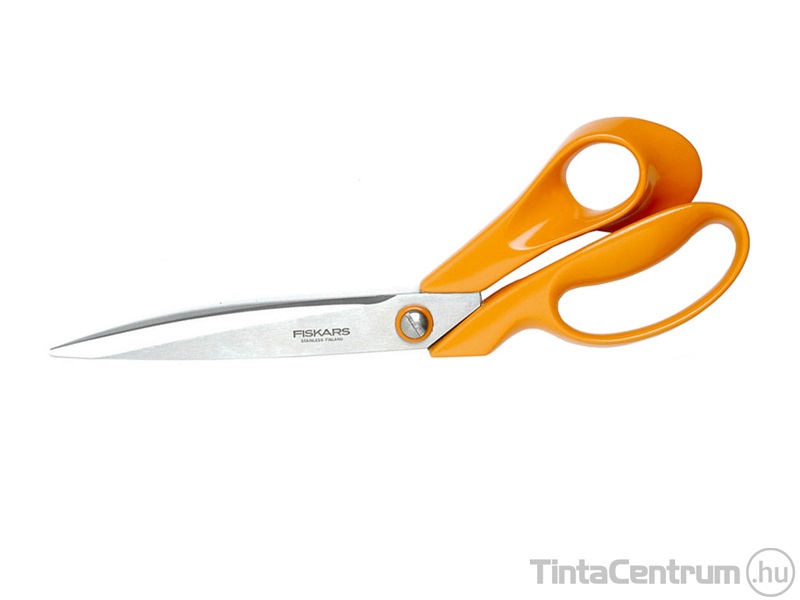 Szabóolló, 27cm, FISKARS "Classic", narancssárga