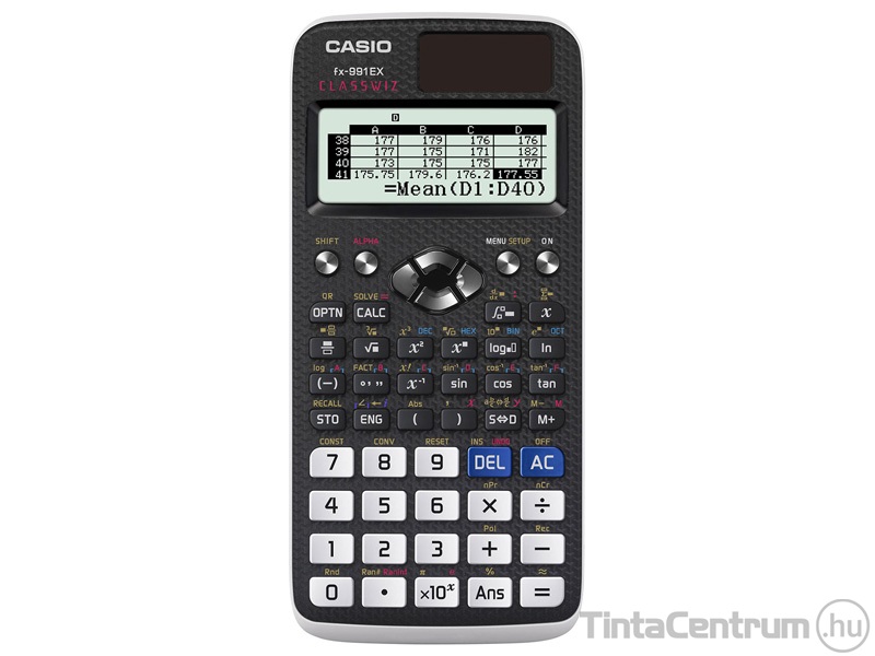 Számológép, tudományos, 552 funkció, CASIO "FX-991EX"