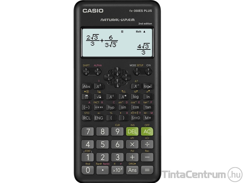 Számológép, tudományos, 252 funkció, CASIO "FX-350ES Plus 2E"