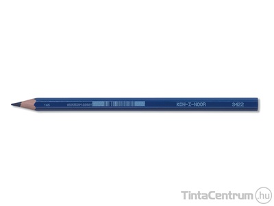 Színes ceruza, hatszögletű, vastag, KOH-I-NOOR "3422", kék 12db/doboz