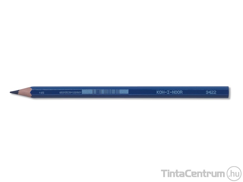 Színes ceruza, hatszögletű, vastag, KOH-I-NOOR "3422", kék 12db/doboz