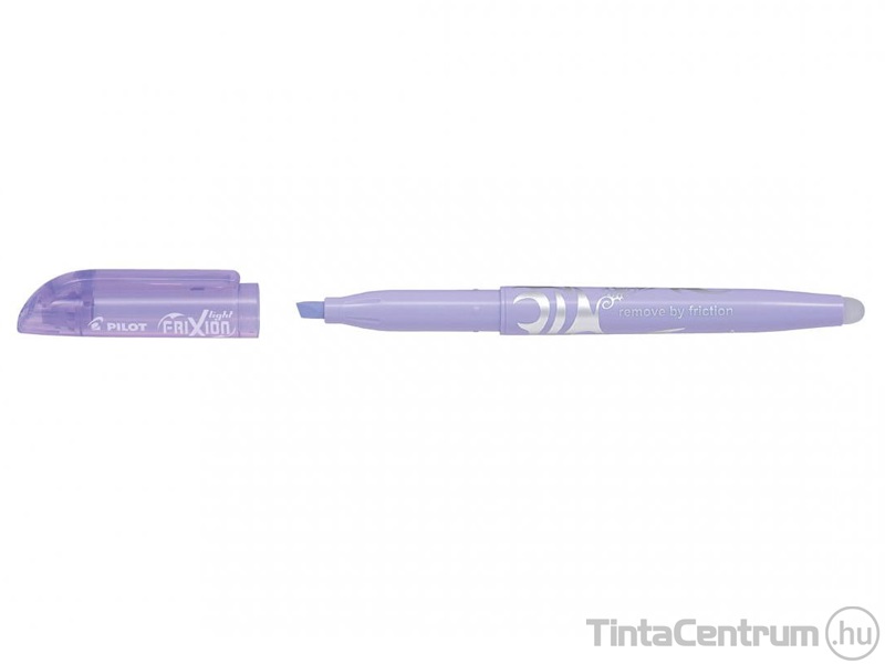 Szövegkiemelő, 1-3,3mm, törölhető, PILOT "Frixion Light Soft", pasztell lila