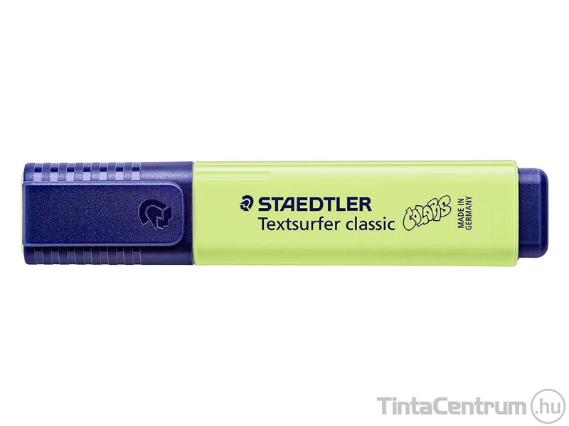 Szövegkiemelő, 1-5mm, STAEDTLER "Textsurfer Classic Pastel", lime