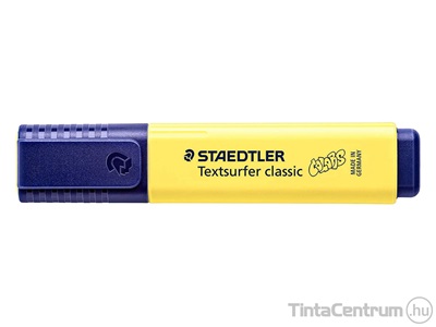 Szövegkiemelő, 1-5mm, STAEDTLER "Textsurfer Classic Pastel", sárga