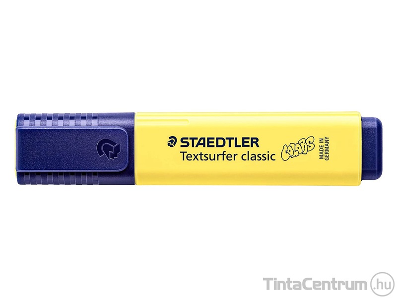 Szövegkiemelő, 1-5mm, STAEDTLER "Textsurfer Classic Pastel", sárga