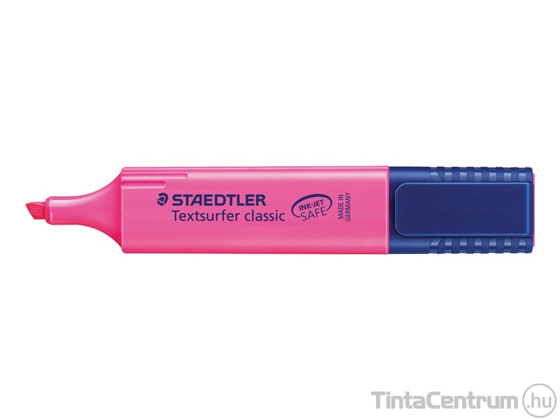 Szövegkiemelő, 1-5mm, STAEDTLER "Textsurfer Classic", rózsaszín