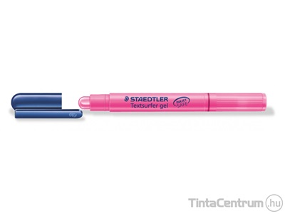 Szövegkiemelő, 3mm, zselés, STAEDTLER "Textsurfer Gel", rózsaszín