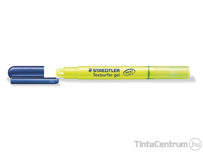 Szövegkiemelő, 3mm, zselés, STAEDTLER "Textsurfer Gel", sárga