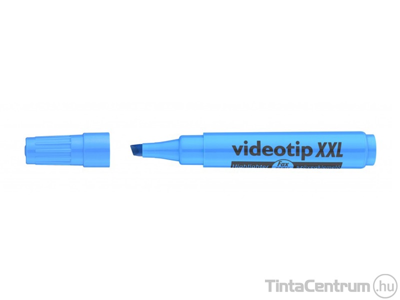 Szövegkiemelő, 1-4mm, ICO "Videotip XXL", kék