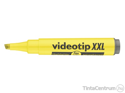 Szövegkiemelő, 1-4mm, ICO "Videotip XXL", sárga