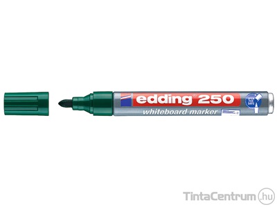 Tábla- és flipchart marker, 1-3mm, kúpos, EDDING "250", zöld