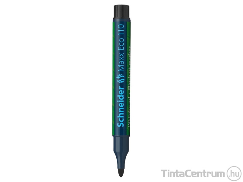 Tábla- és flipchart marker, 1-3mm, kúpos, SCHNEIDER "Maxx Eco 110", fekete