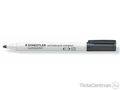 Táblamarker, 1-2mm, kúpos, STAEDTLER "Lumocolor 341", fekete