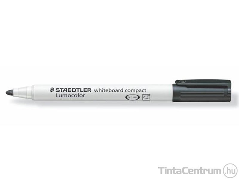 Táblamarker, 1-2mm, kúpos, STAEDTLER "Lumocolor 341", fekete