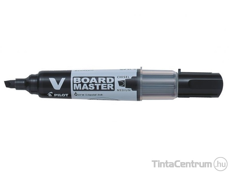 Táblamarker, 2,2-5,2mm, vágott, PILOT "V-Board Master", fekete