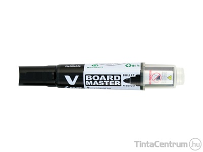 Táblamarker, 2,3mm, kúpos, PILOT "V-Board Master", fekete