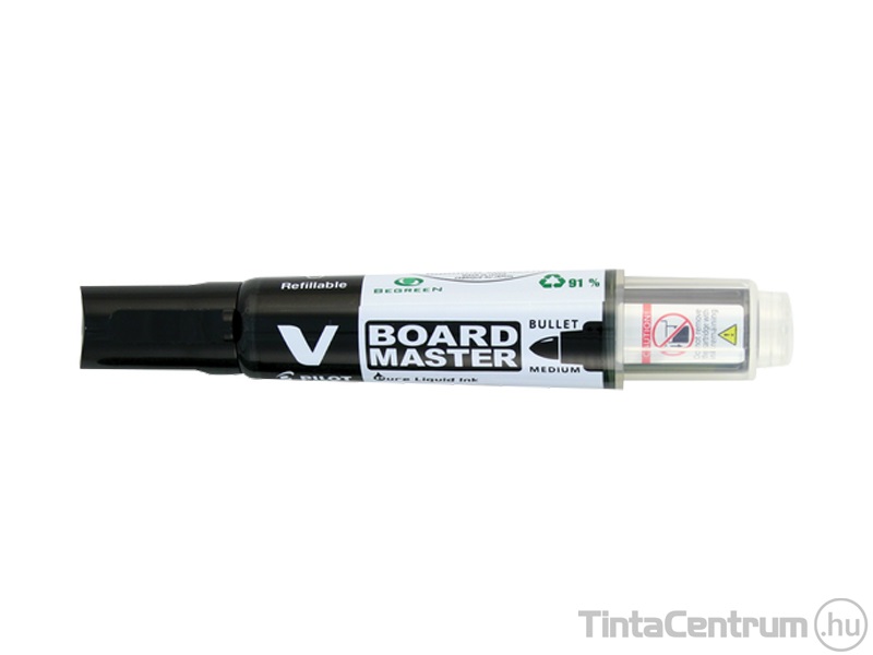 Táblamarker, 2,3mm, kúpos, PILOT "V-Board Master", fekete