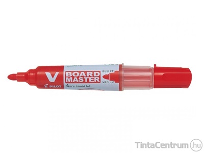 Táblamarker, 2,3mm, kúpos, PILOT "V-Board Master", piros