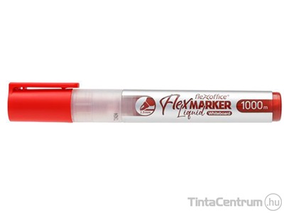 Táblamarker, 2,5mm, kúpos, FLEXOFFICE "WB016", piros