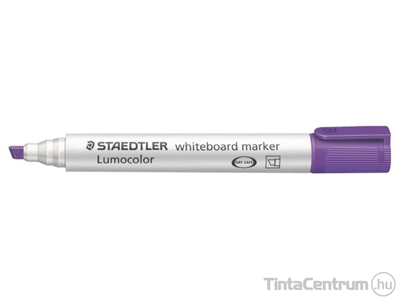 Táblamarker, 2-5mm, vágott, STAEDTLER "Lumocolor 351 B", lila