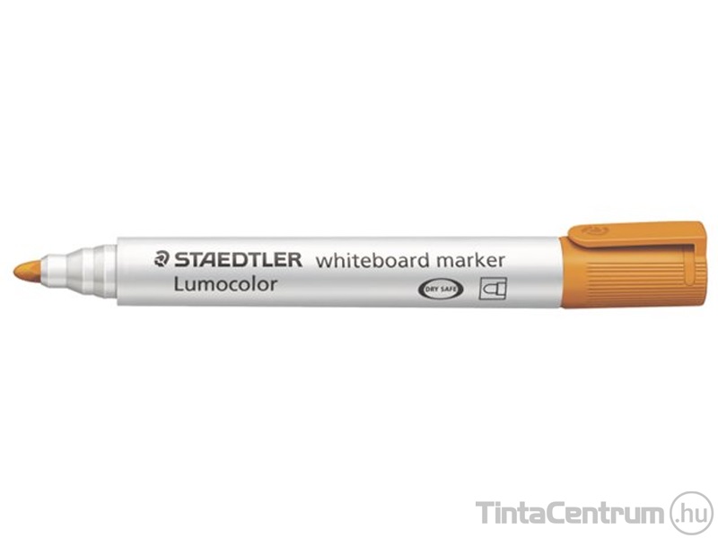 Táblamarker, 2mm, kúpos, STAEDTLER "Lumocolor 351", narancssárga