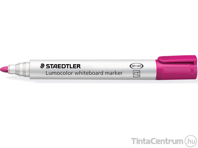 Táblamarker, 2mm, kúpos, STAEDTLER "Lumocolor", rózsaszín