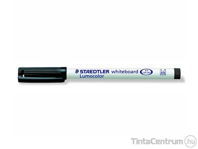 Táblamarker, 1mm, kúpos, STAEDTLER "Lumocolor 301", fekete