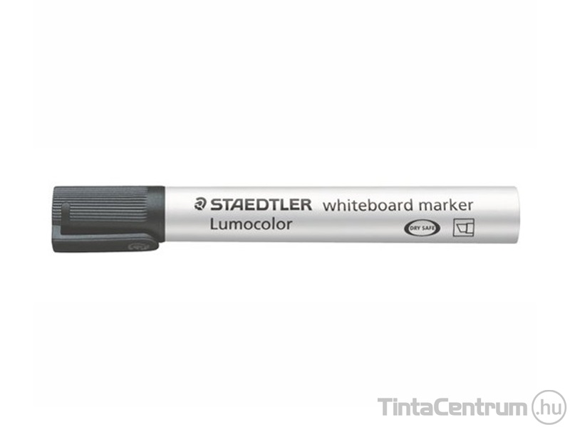 Táblamarker, 2-5mm, vágott, STAEDTLER "Lumocolor 351 B", fekete
