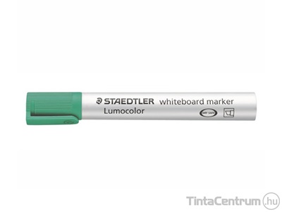 Táblamarker, 2-5mm, vágott, STAEDTLER "Lumocolor 351 B", zöld