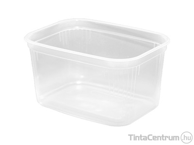 Tál, műanyag, lezárható, 750ml "Svéd" 50db/csomag