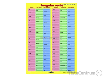 Tanulói munkalap, A4, STIEFEL "Irregular Verbs"