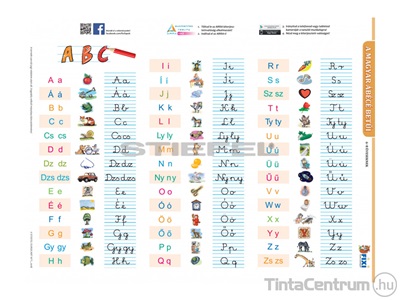 Tanulói munkalap, A4, STIEFEL "Magyar ábécé betűi"