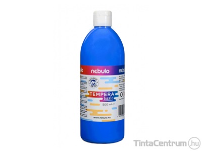 Tempera, 500ml, NEBULO, világoskék