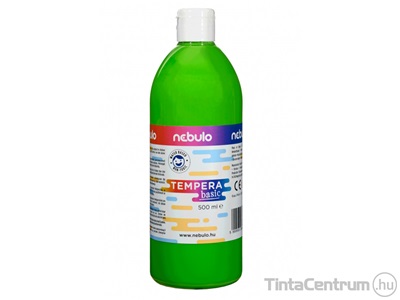 Tempera, 500ml, NEBULO, világoszöld