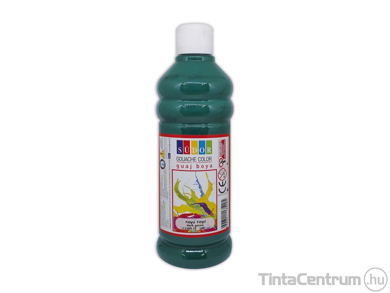 Tempera, 500ml, SÜDOR, sötétzöld