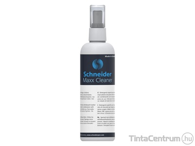 Tisztítófolyadék, táblához, 250ml, SCHNEIDER "Maxx"