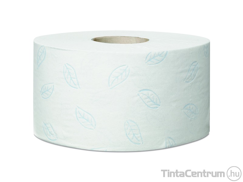 Toalettpapír, 2 rétegű, T2 rendszer, 19cm átmérő, 170m, TORK "Premium mini jumbo", extra fehér 12tekercs/csomag