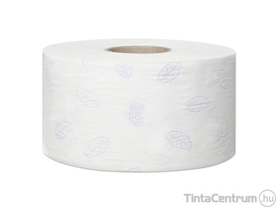 Toalettpapír, 3 rétegű, T2 rendszer, 19cm átmérő, TORK "Premium mini jumbo", extra fehér 12tekercs/csomag