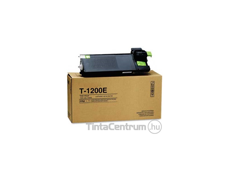 Toshiba T-1200E fekete [6500 oldal] eredeti toner