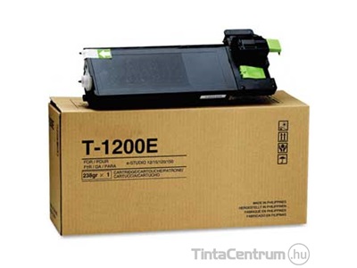 Toshiba T-1200E fekete [6500 oldal] eredeti toner