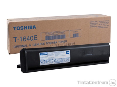 Toshiba T-1640E fekete [24000 oldal] eredeti toner