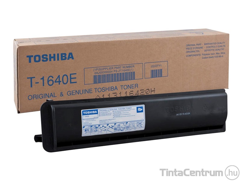 Toshiba T-1640E fekete [5000 oldal] eredeti toner